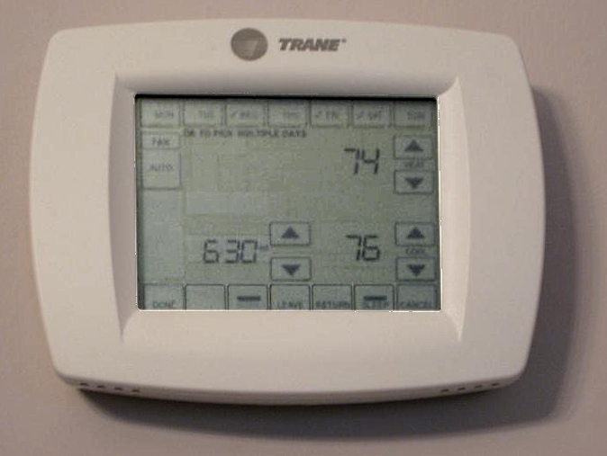 HVAC equipment install detail